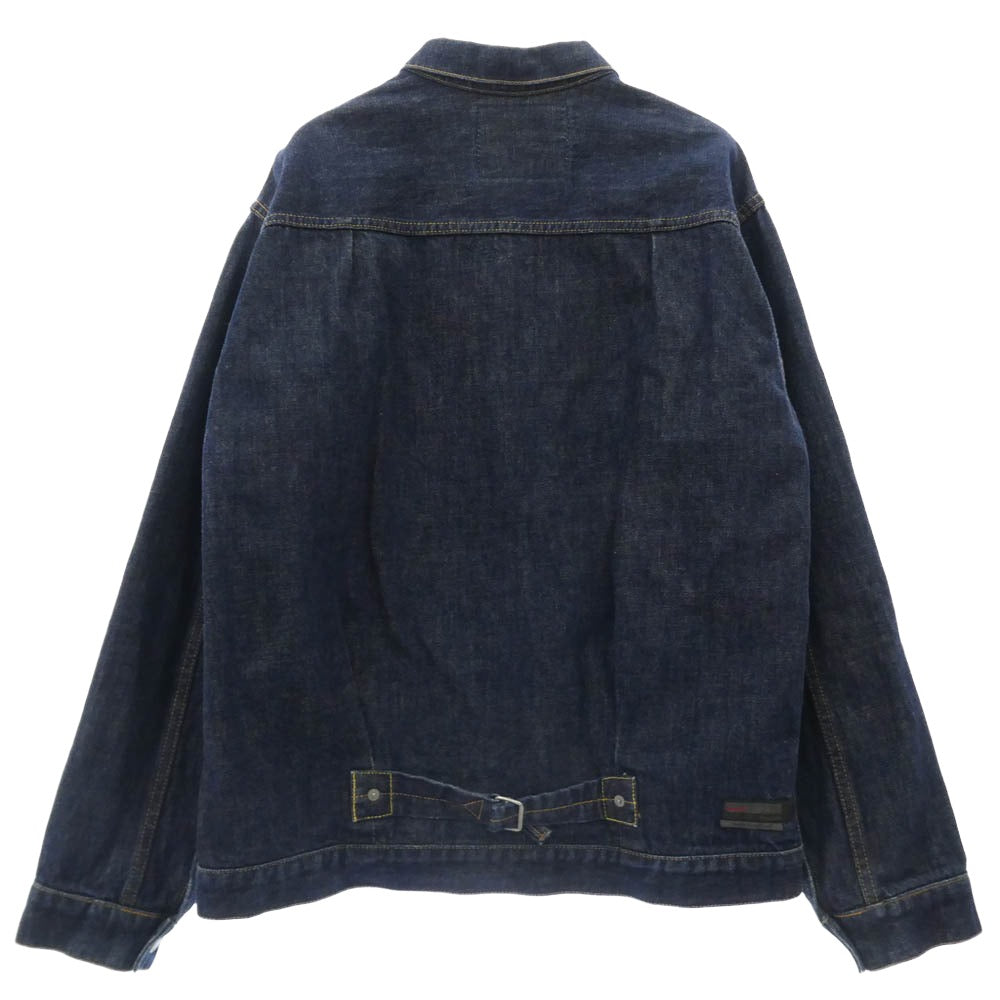 Levi's リーバイス FMJ01-00 FENOM FRAGMENT DESIGN 1st TRUCKER DENIM JACKET J30刻印 ジップポケット デニムジャケット Gジャン インディゴブルー系 XL【中古】