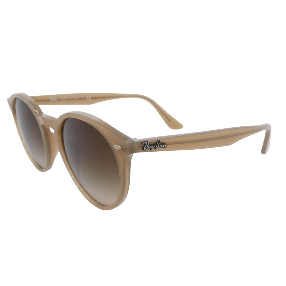 Ray-Ban レイバン RB2180-F ラウンド サングラス アイウェア メガネ 眼鏡 ブラウン系 51□20【中古】