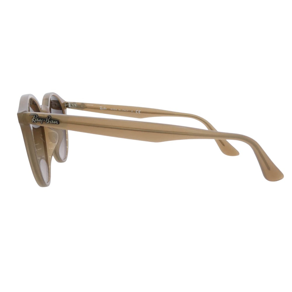 Ray-Ban レイバン RB2180-F ラウンド サングラス アイウェア メガネ 眼鏡 ブラウン系 51□20【中古】