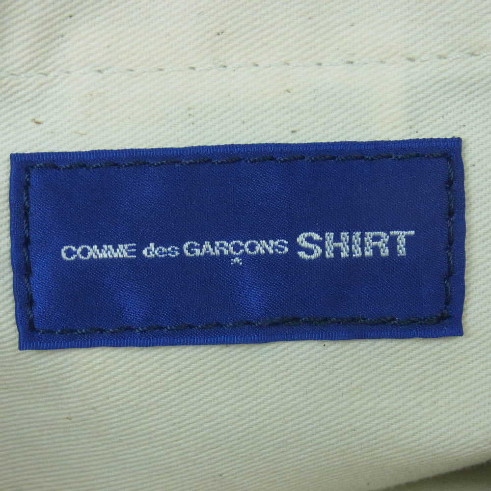 COMME des GARCONS コムデギャルソン 18aw Ｗ26610 COMME des GARCONS SHIRT コムデギャルソン シャツ ポリ塩化ビニル 2WAY ショルダー バッグ ブラック系 クリア系【中古】