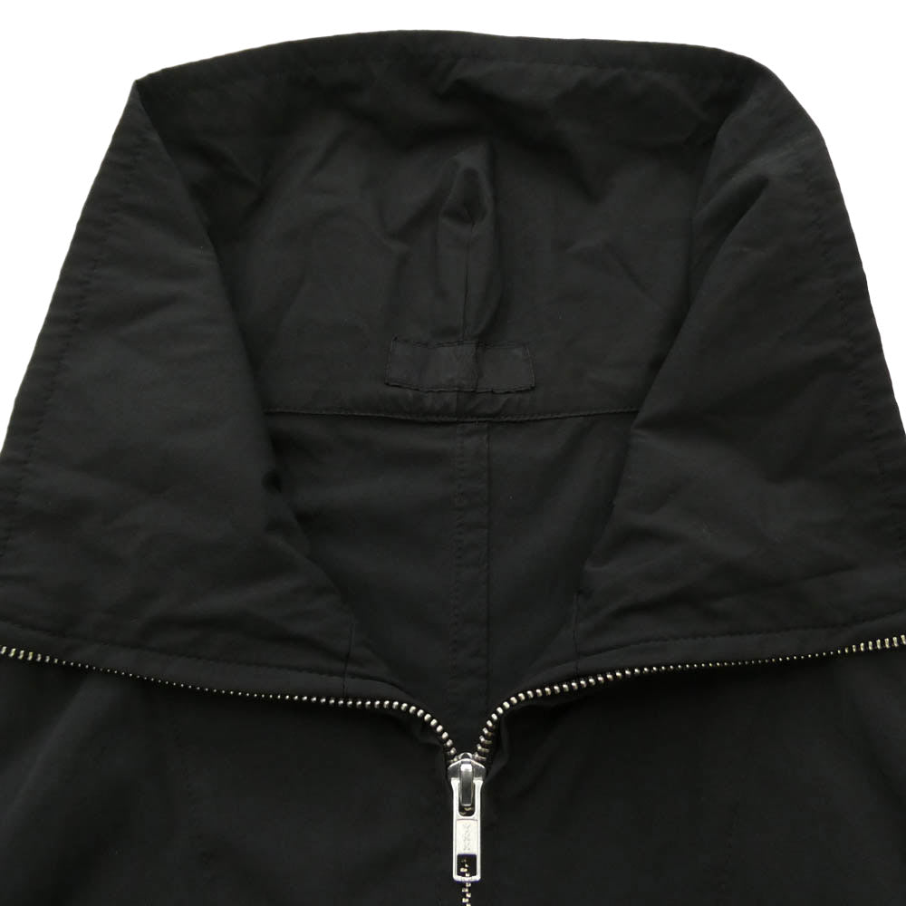 Y's Yohji Yamamoto ワイズ ヨウジヤマモト YG-D07-900 ハーフジップ ドレス ロング コート シャツ ブラック系 1【中古】