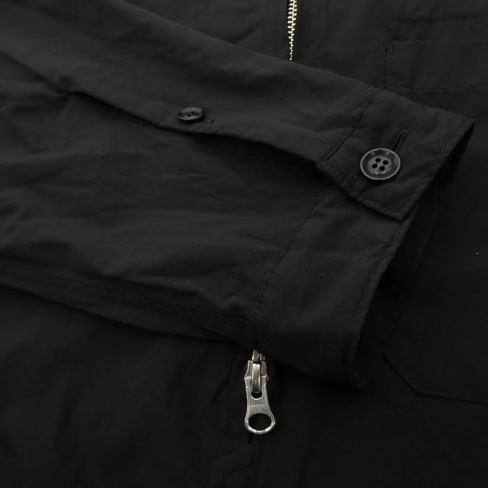 Y's Yohji Yamamoto ワイズ ヨウジヤマモト YG-D07-900 ハーフジップ ドレス ロング コート シャツ ブラック系 1【中古】