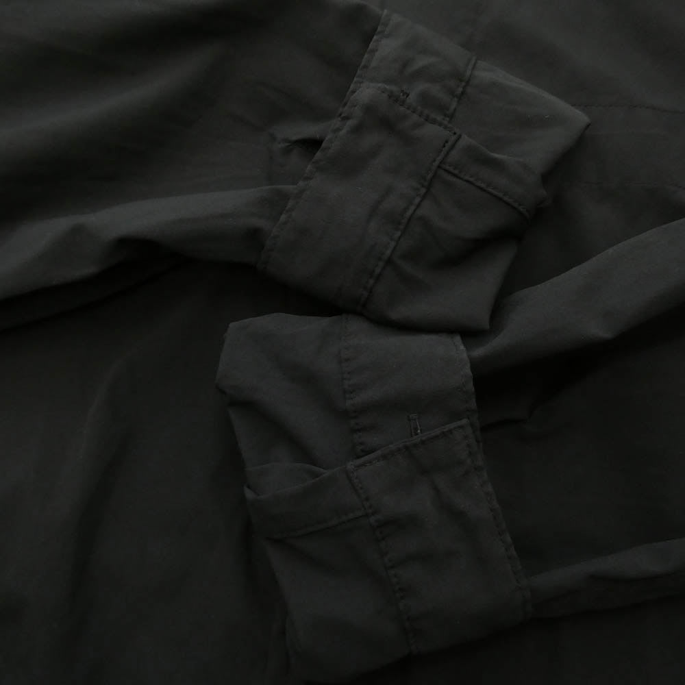 Y's Yohji Yamamoto ワイズ ヨウジヤマモト YG-D07-900 ハーフジップ ドレス ロング コート シャツ ブラック系 1【中古】