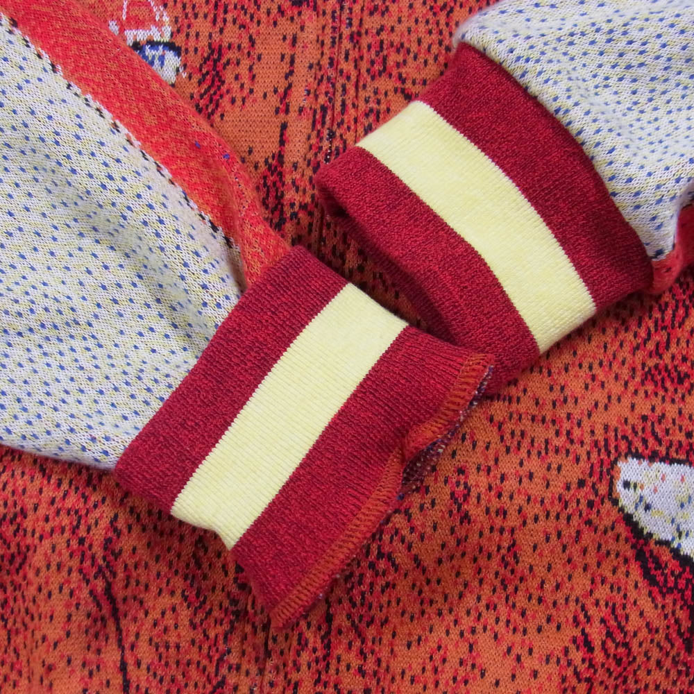 トルク 25-2106 Knit Souvenir Jacket ニット スーベニア ジャケット オレンジ系 3【中古】