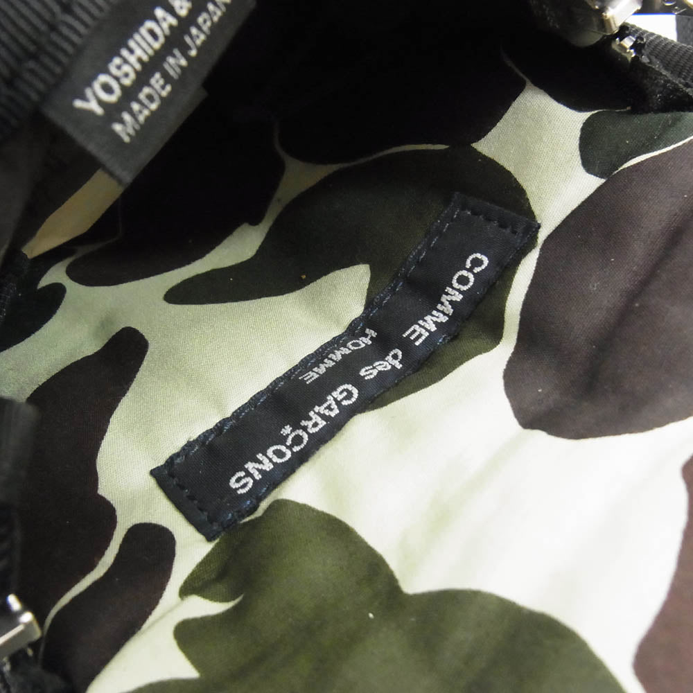 COMME des GARCONS HOMME コムデギャルソンオム PORTER ポーター 24AW HN-K 201 Cordura Nylon Pouch SHOULDER BAG ナイロン ポーチ ショルダーバッグ グレー系【中古】