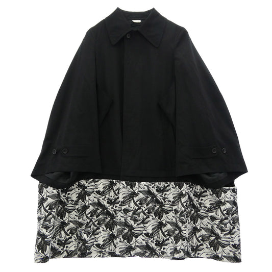 COMME des GARCONS HOMME PLUS コムデギャルソンオムプリュス 22SS PI-C009 オーバーサイズ ドッキング コート ブラック系 XS【中古】