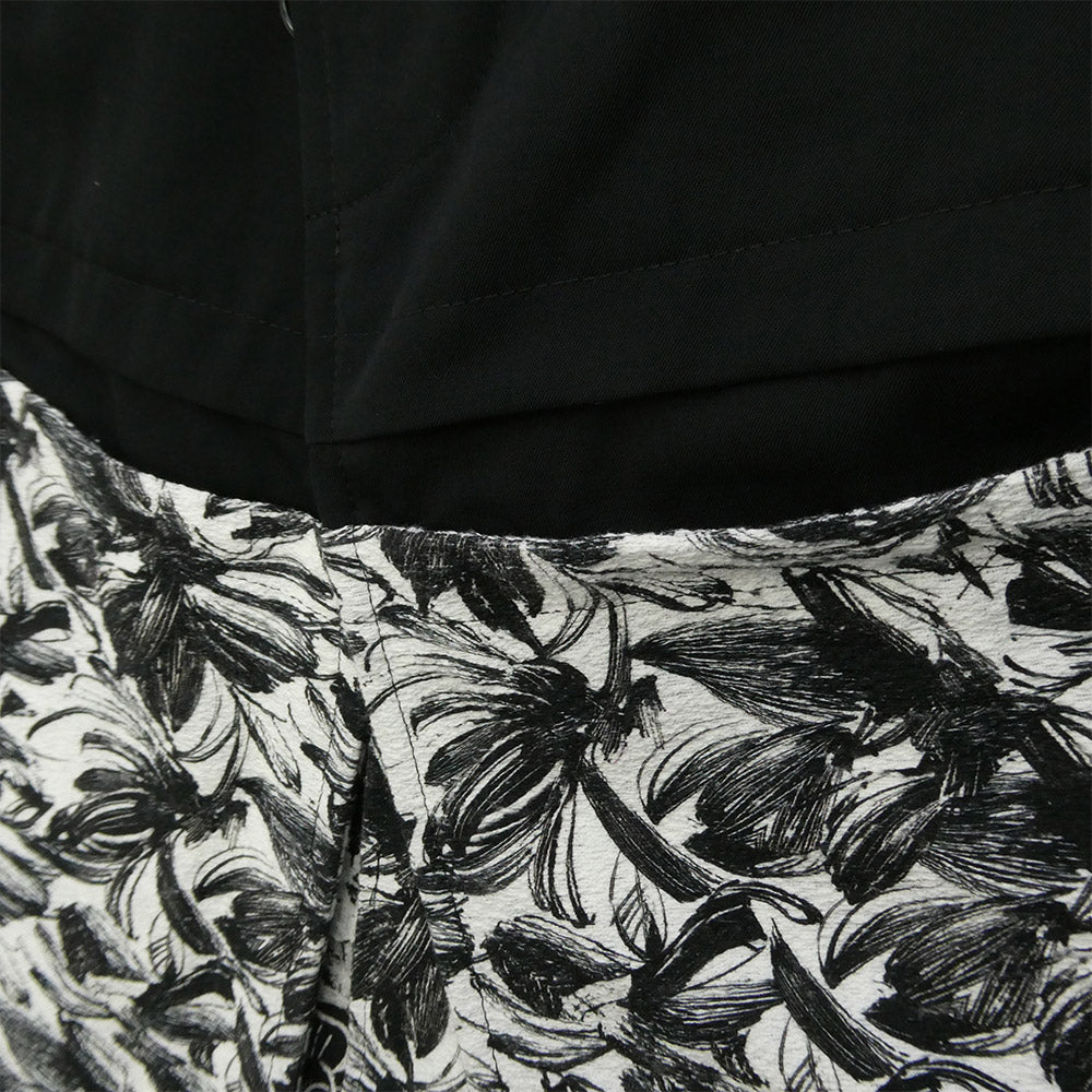 COMME des GARCONS HOMME PLUS コムデギャルソンオムプリュス 22SS PI-C009 オーバーサイズ ドッキング コート ブラック系 XS【中古】