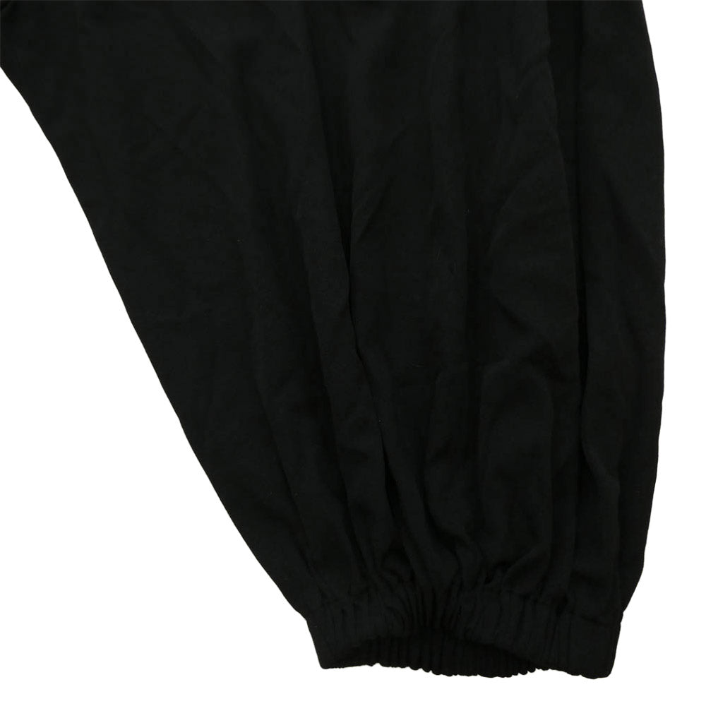 BLACK COMME des GARCONS ブラックコムデギャルソン 25aw 1P-P013 エステル太綾 ツイル製品後加工 バルーン パンツ ブラック系 S【中古】
