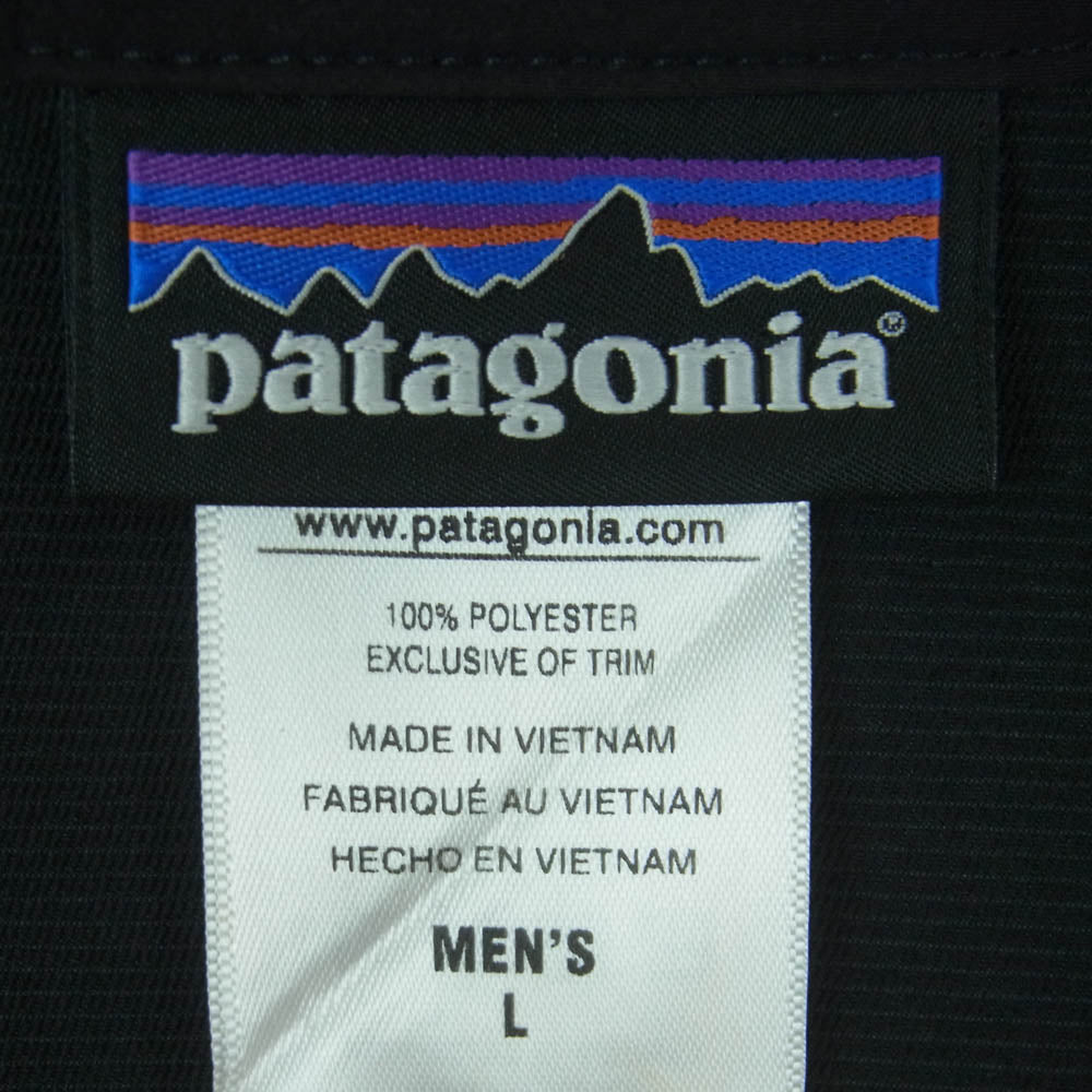 patagonia パタゴニア ALL FREE JACKET ソフト シェル ジャケット ポリエステル ベトナム製 ブラック系 L【中古】