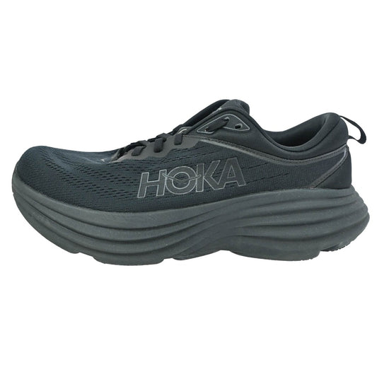 HOKA ONE ONE ホカ オネオネ 1123202 BONDI 8 ボンダイ ローカットスニーカー ランニングシューズ ブラック系 26cm【中古】