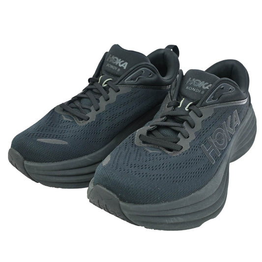HOKA ONE ONE ホカ オネオネ 1123202 BONDI 8 ボンダイ ローカットスニーカー ランニングシューズ ブラック系 26cm【中古】