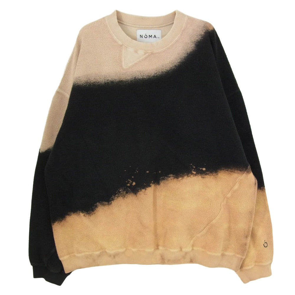 ノーマティーディー N34-CS01 Hand Dyed Twist Sweat ブリーチ加工 クルーネック スウェット ブラウン系 4【中古】
