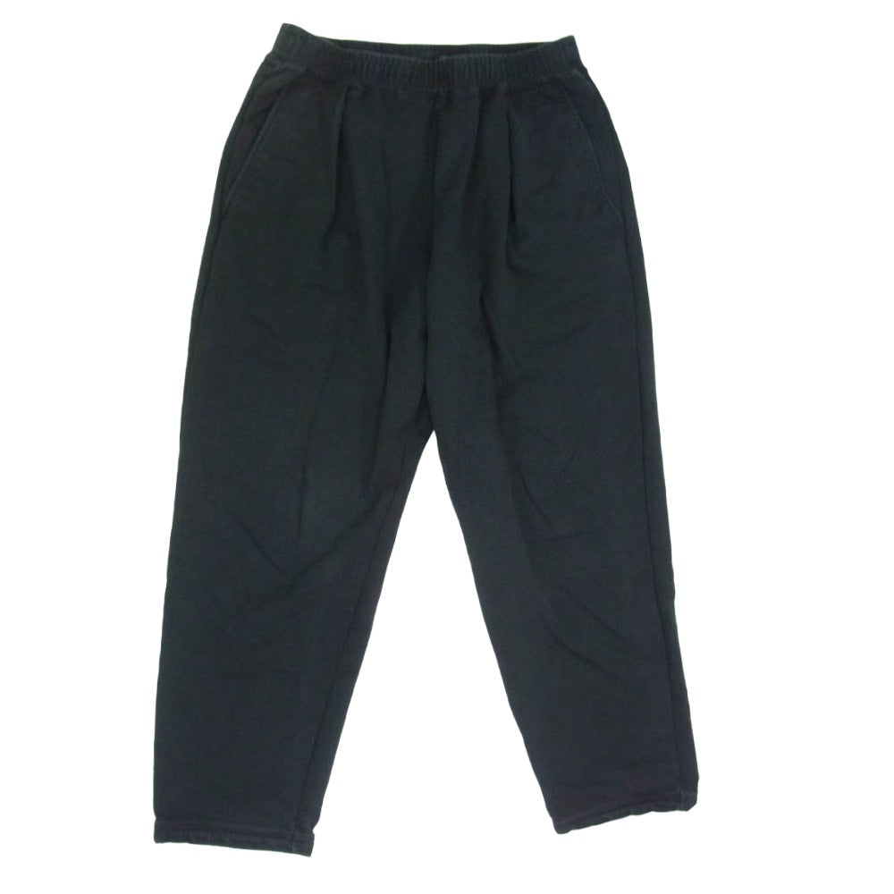 GRAPHPAPER グラフペーパー 24AW GM243-70143 Ultra Compact Terry Sweat Pants ウルトラ コンパクト テリー スウェット パンツ ブラック系 O/S【中古】