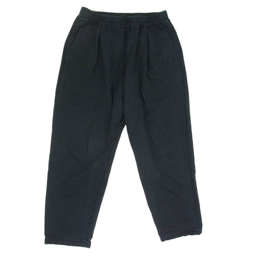 GRAPHPAPER グラフペーパー 24AW GM243-70143 Ultra Compact Terry Sweat Pants ウルトラ コンパクト テリー スウェット パンツ ブラック系 O/S【中古】