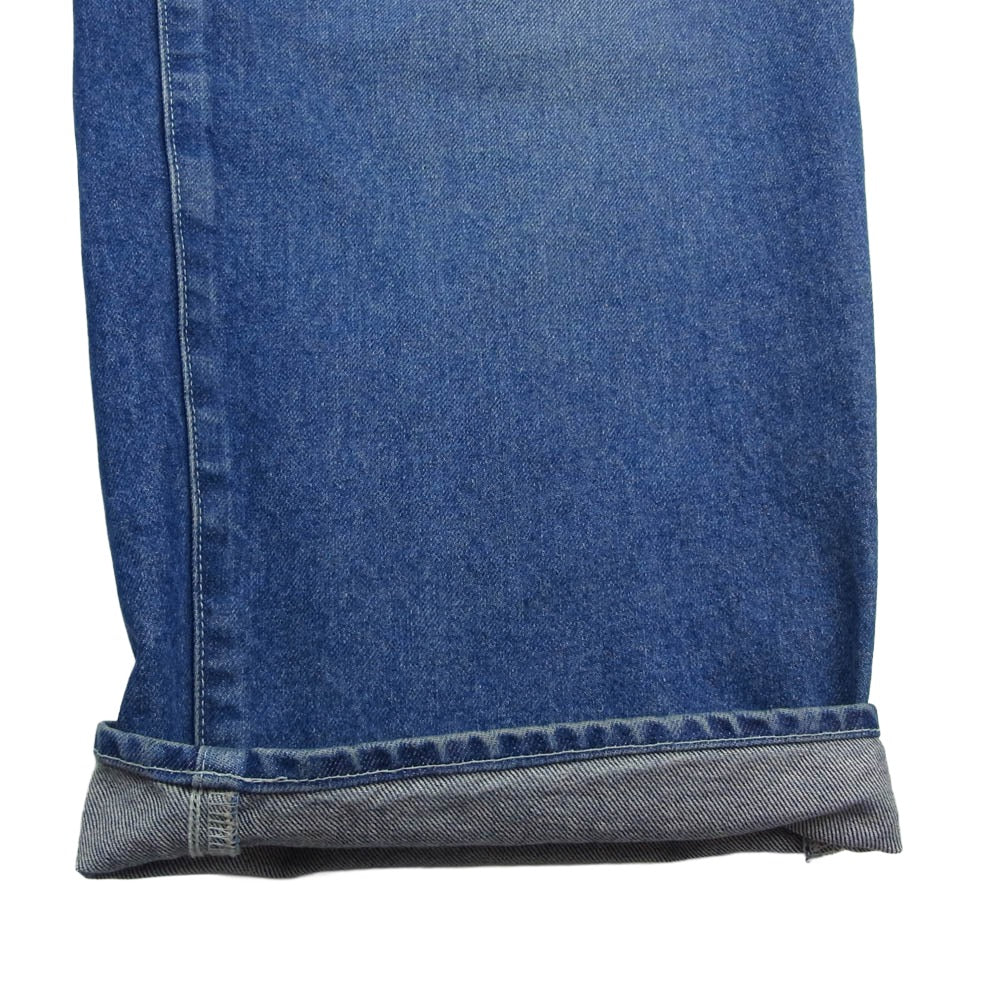 イーセン コットン デニム ワイド パンツ インディゴブルー系 1【中古】
