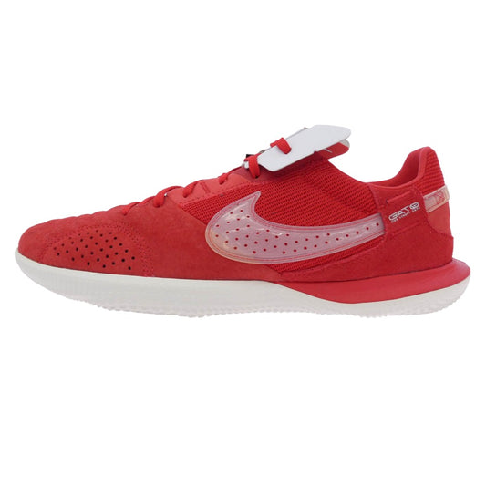 NIKE ナイキ DC8466-611 STREETGATO ストリートガト フットサルシューズ レッド系 ホワイト系 27cm【新古品】【未使用】【中古】