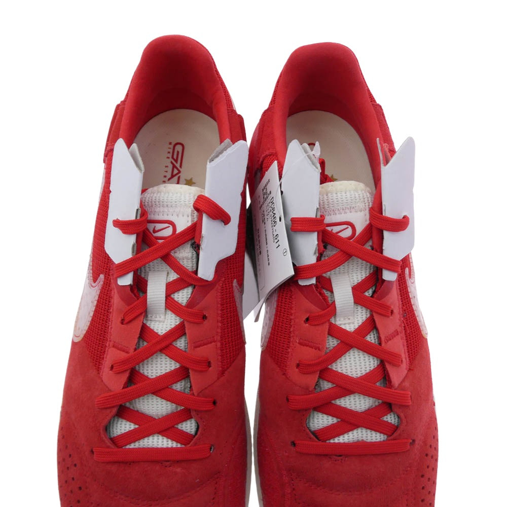 NIKE ナイキ DC8466-611 STREETGATO ストリートガト フットサルシューズ レッド系 ホワイト系 27cm【新古品】【未使用】【中古】
