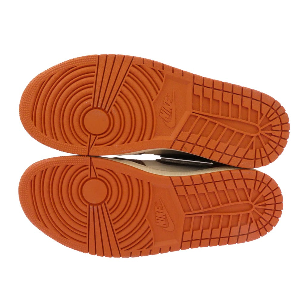 NIKE ナイキ FQ2941-200 Air Jordan 1 High OG Cacao Wow and Sand Drift AJ1 エアジョーダン1 ハイカットスニーカー ベージュ系 ブラウン系 27.5cm【新古品】【未使用】【中古】