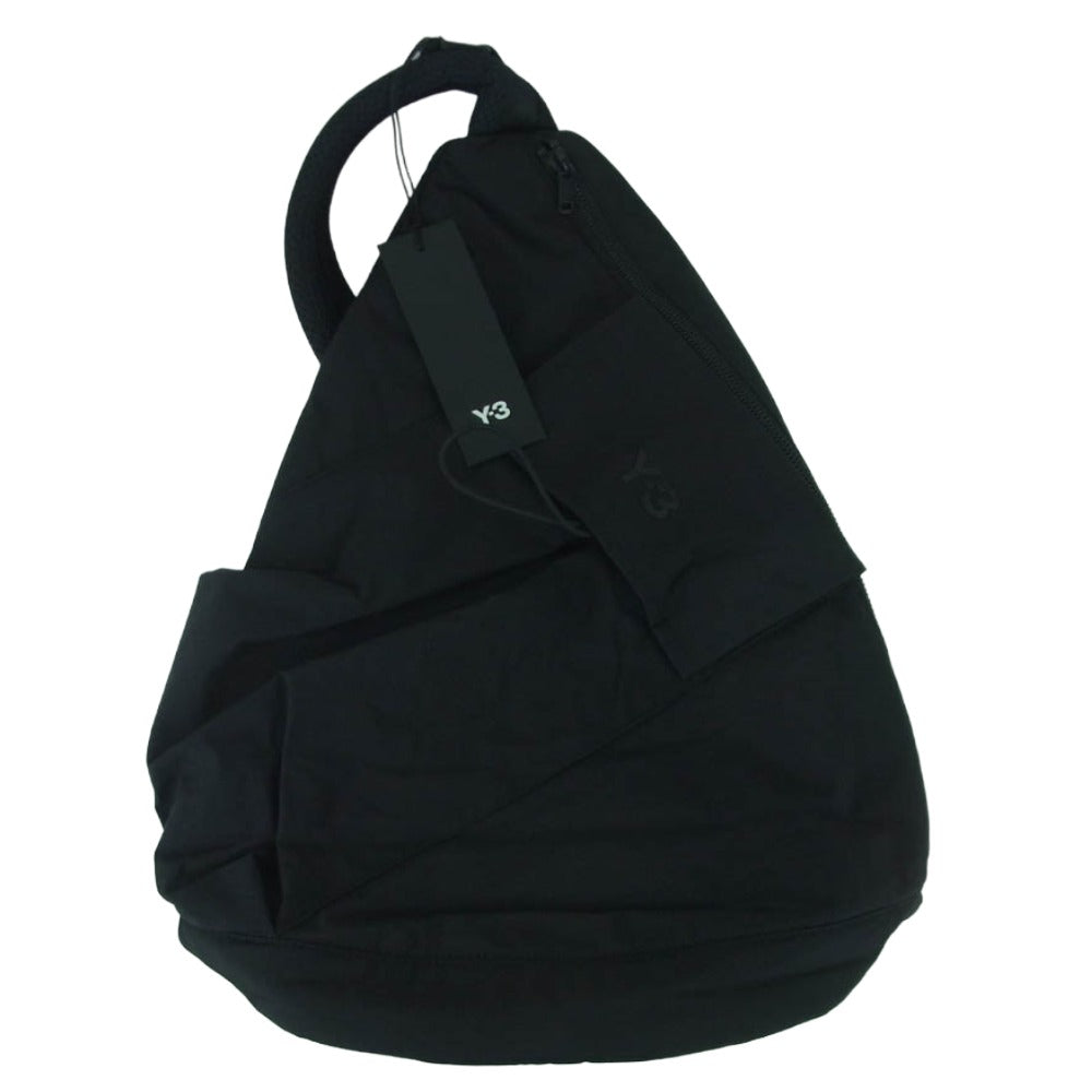 Y-3 Yohji Yamamoto ワイスリー ヨウジヤマモト 26ss KD0214 UTILITY SLINGBAG ユーティリティー スリングバッグ ブラック系【極上美品】【中古】