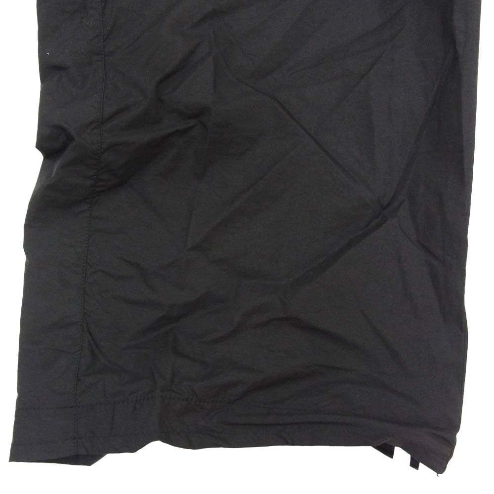 Y-3 Yohji Yamamoto ワイスリー ヨウジヤマモト 26SS KF1087 NYLON WIRED 3 STRIPES CARGO PANTS 3ストライプ カーゴパンツ ブラック系 S【極上美品】【中古】