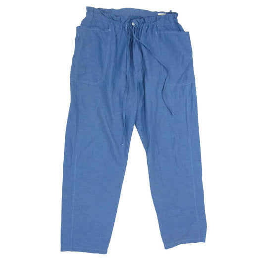 COMOLI コモリ 16SS BETACHAM ベタシャン ドロー ストリング パンツ ブルー系 3【中古】