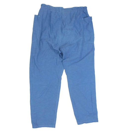 COMOLI コモリ 16SS BETACHAM ベタシャン ドロー ストリング パンツ ブルー系 3【中古】