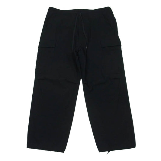 COMOLI コモリ 21SS T01-03027 ウール ギャバ 6P カーゴ パンツ 日本製 ダークネイビー系 2【中古】