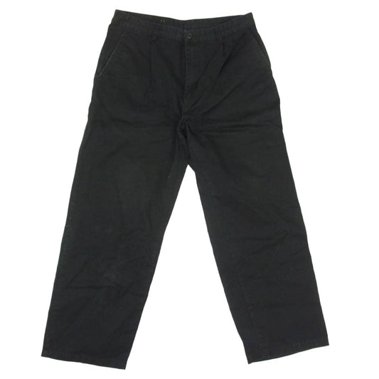 Carhartt カーハート ALDER PANT アルダー ワークパンツ ブラック系 30【中古】