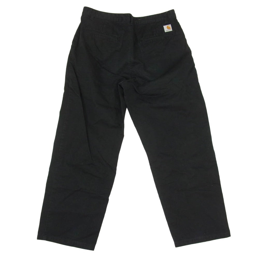 Carhartt カーハート ALDER PANT アルダー ワークパンツ ブラック系 30【中古】