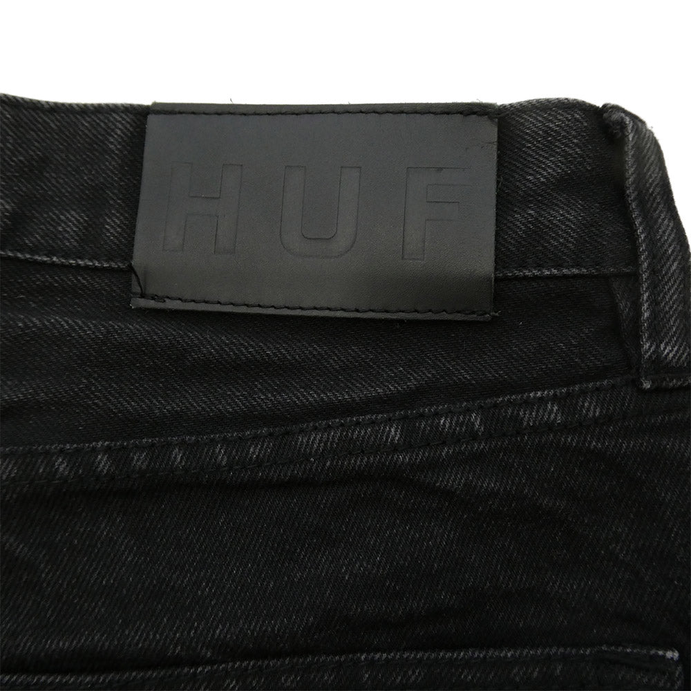 HUF ハフ DENIM PANT ブラックデニム パンツ ブラック系 30【中古】