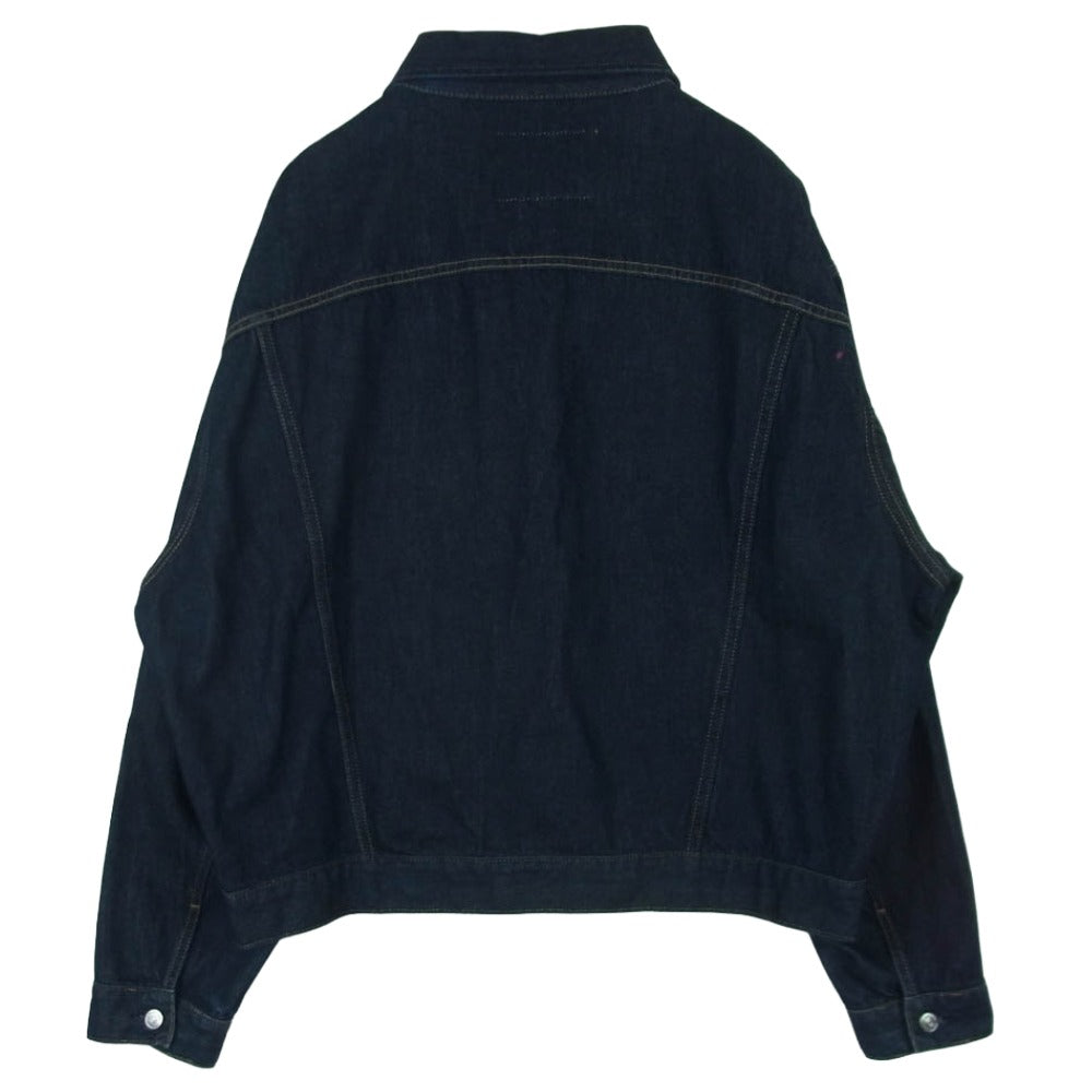 CALVIN KLEIN カルバンクライン J326391 RELAXED DENIM JACKET リラックス デニム ジャケット チュニジア製 インディゴブルー系 M【中古】