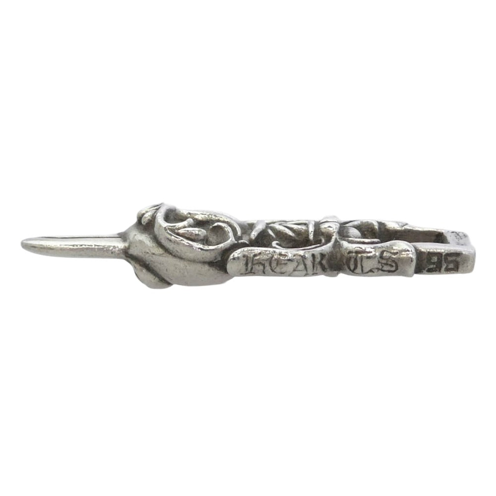 CHROME HEARTS クロムハーツ（原本無） DAGGER HEART ハート ダガー ペンダントトップ シルバー系【中古】