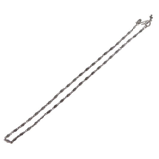 Justin Davis ジャスティンデイビス SNJ125 TINY CROSS 50cm タイニークロス チェーン ネックレス シルバー系【中古】