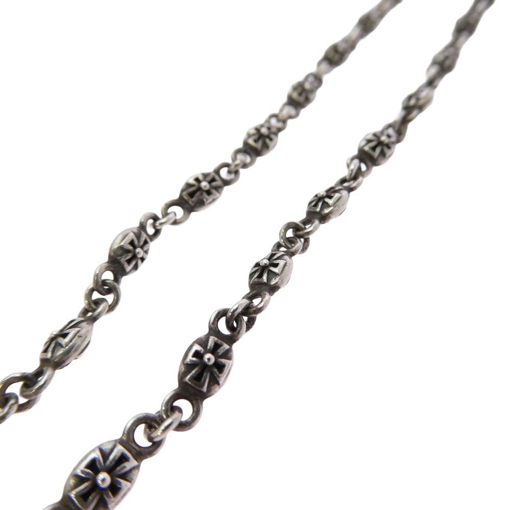 Justin Davis ジャスティンデイビス SNJ125 TINY CROSS 50cm タイニークロス チェーン ネックレス シルバー系【中古】