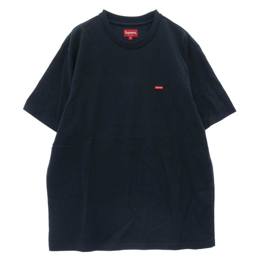Supreme シュプリーム Small Box Tee NAVY スモールボックスロゴ 半袖 Tシャツ カットソー ネイビー系 M【美品】【中古】