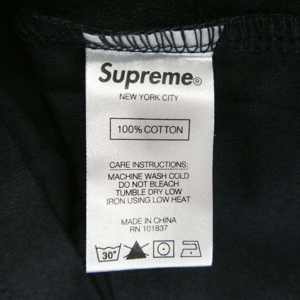 Supreme シュプリーム Small Box Tee NAVY スモールボックスロゴ 半袖 Tシャツ カットソー ネイビー系 M【美品】【中古】