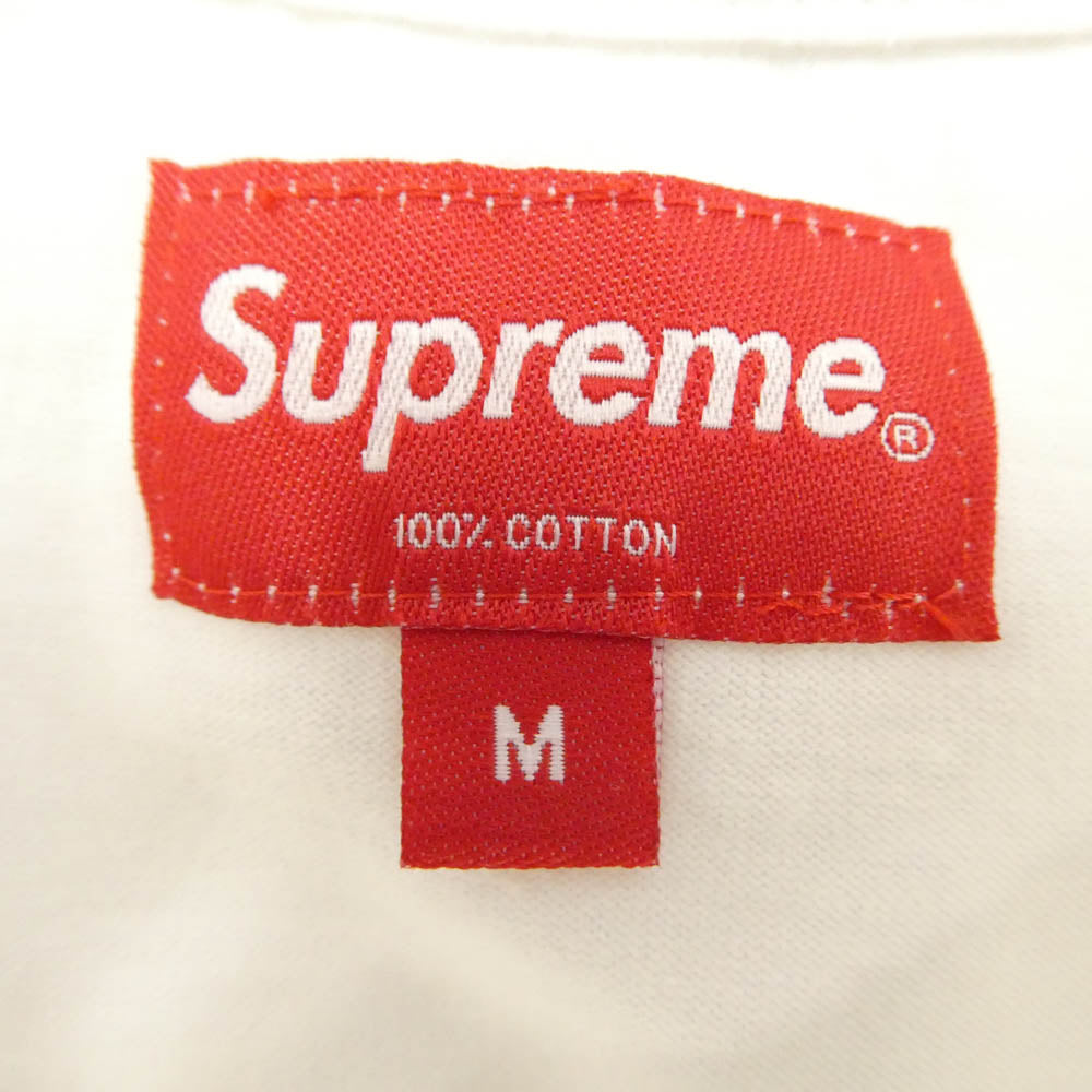 Supreme シュプリーム Small Box Tee WHITE スモールボックスロゴ 半袖 Tシャツ カットソー ホワイト系 M【極上美品】【中古】