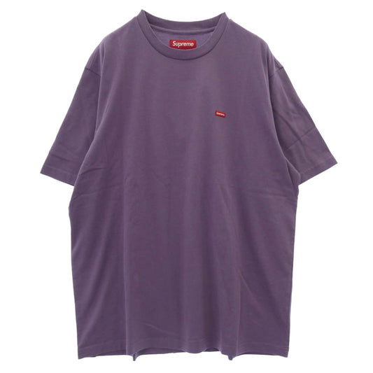 Supreme シュプリーム 24SS Small Box Tee Purple スモールボックスロゴ 半袖 Tシャツ カットソー パープル系 M【極上美品】【中古】