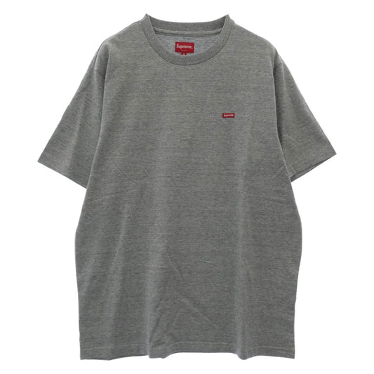 Supreme シュプリーム Small Box Tee Heather Grey スモールボックスロゴ 半袖 Tシャツ カットソー グレー系 M【新古品】【未使用】【中古】