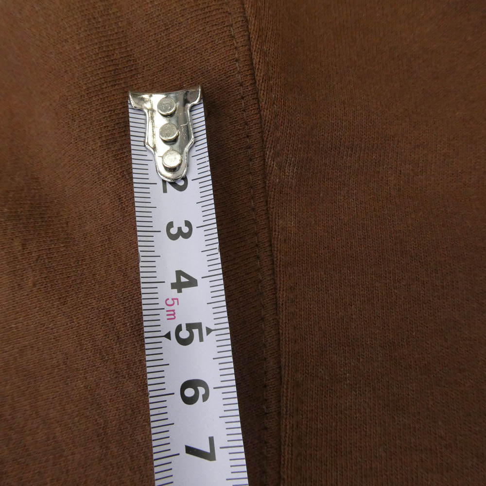 Supreme シュプリーム 24AW Small Box Hooded Sweatshirt Brown スモールボックスロゴ フーデッド スウェットシャツ パーカー フーディー ブラウン系 L【中古】