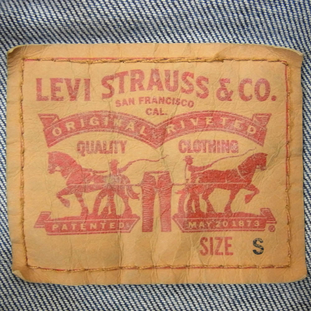 Levi's リーバイス 72334-0322 TRUCKER JACKET ストレッチデニム トラッカー ジャケット インディゴブルー系 S【中古】