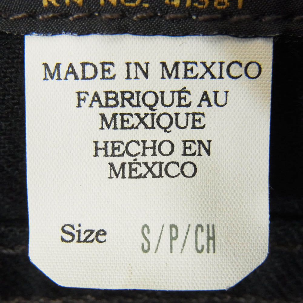 RRL ダブルアールエル Worn-In ウォーンイン ヴィンテージ加工 ブラック デニム トラッカー ジャケット ブラック系 S【中古】
