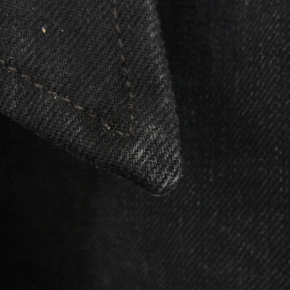 RRL ダブルアールエル Worn-In ウォーンイン ヴィンテージ加工 ブラック デニム トラッカー ジャケット ブラック系 S【中古】