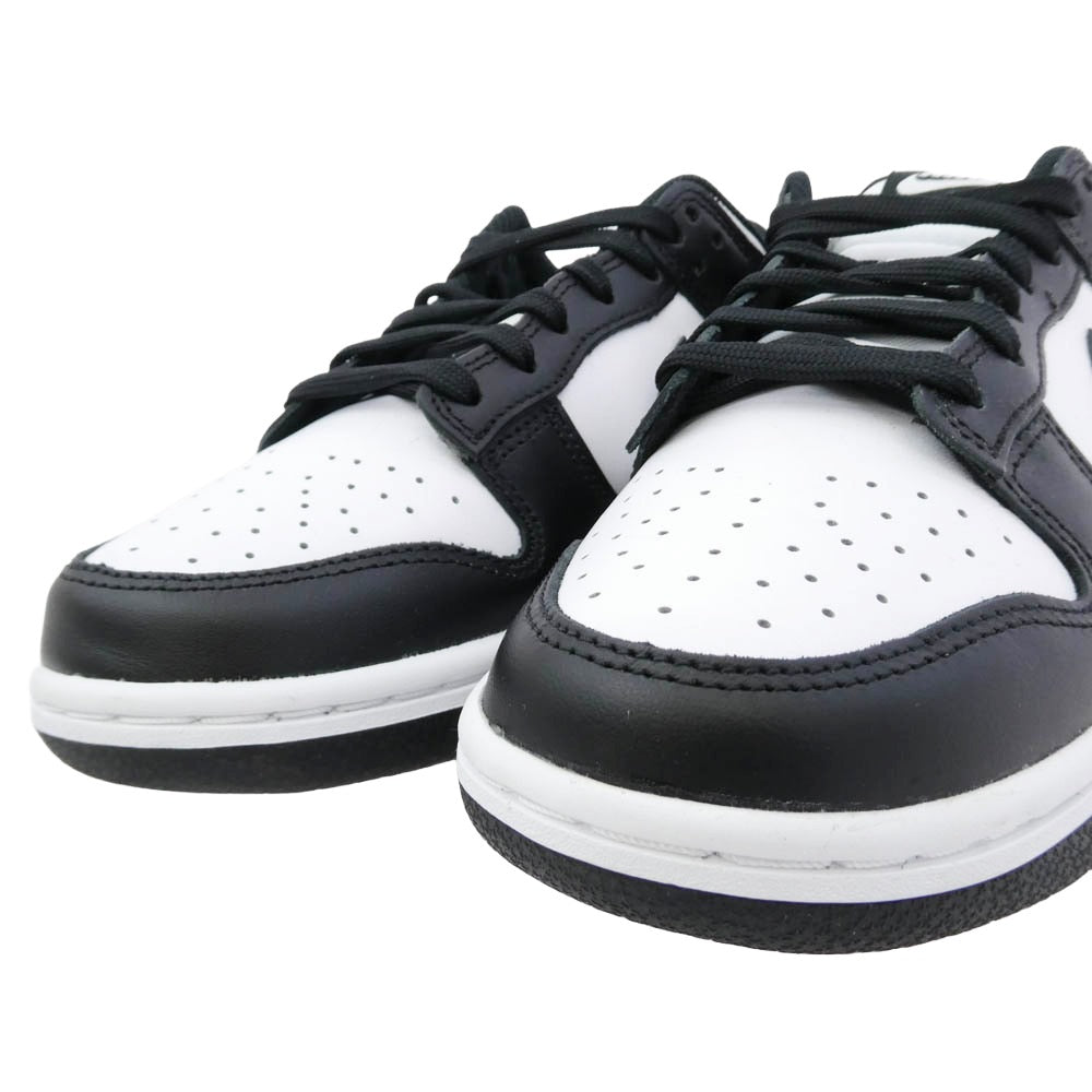 NIKE ナイキ DD1503-101 Women's Dunk Low ウィメンズ ダンク ロー スニーカー ブラック系 ホワイト系 24.5cm【美品】【中古】