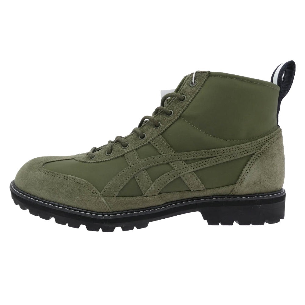 ONITSUKA TIGER オニツカタイガー 1183B514-300 Mexico Rinkan メキシコ リンカン ブーツ グリーン系 ブラック系 ホワイト系 25.5cm【新古品】【未使用】【中古】