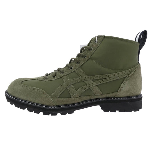 ONITSUKA TIGER オニツカタイガー 1183B514-300 Mexico Rinkan メキシコ リンカン ブーツ グリーン系 ブラック系 ホワイト系 25.5cm【新古品】【未使用】【中古】