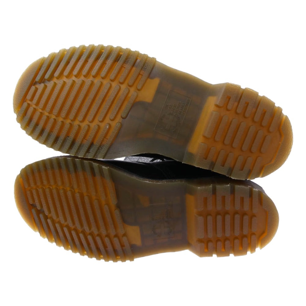 Dr.Martens ドクターマーチン 1460 NAPPA ナッパレザー 8 ホール ブーツ ブラック系 イエロー系 US7【極上美品】【中古】