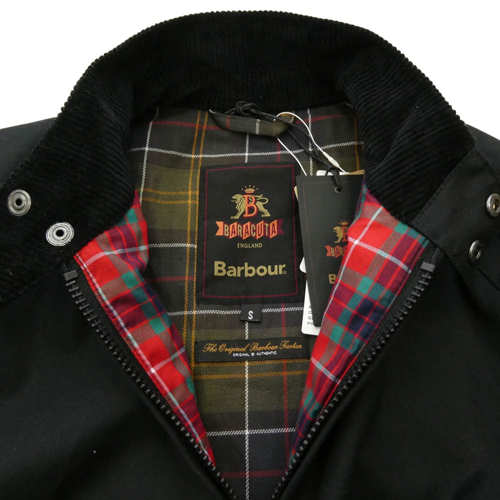 Barbour バブアー 252MWX2237 BARACUTA バラクータ Proton Wax Jacket ワックス ジャケット ブラック系 S【新古品】【未使用】【中古】