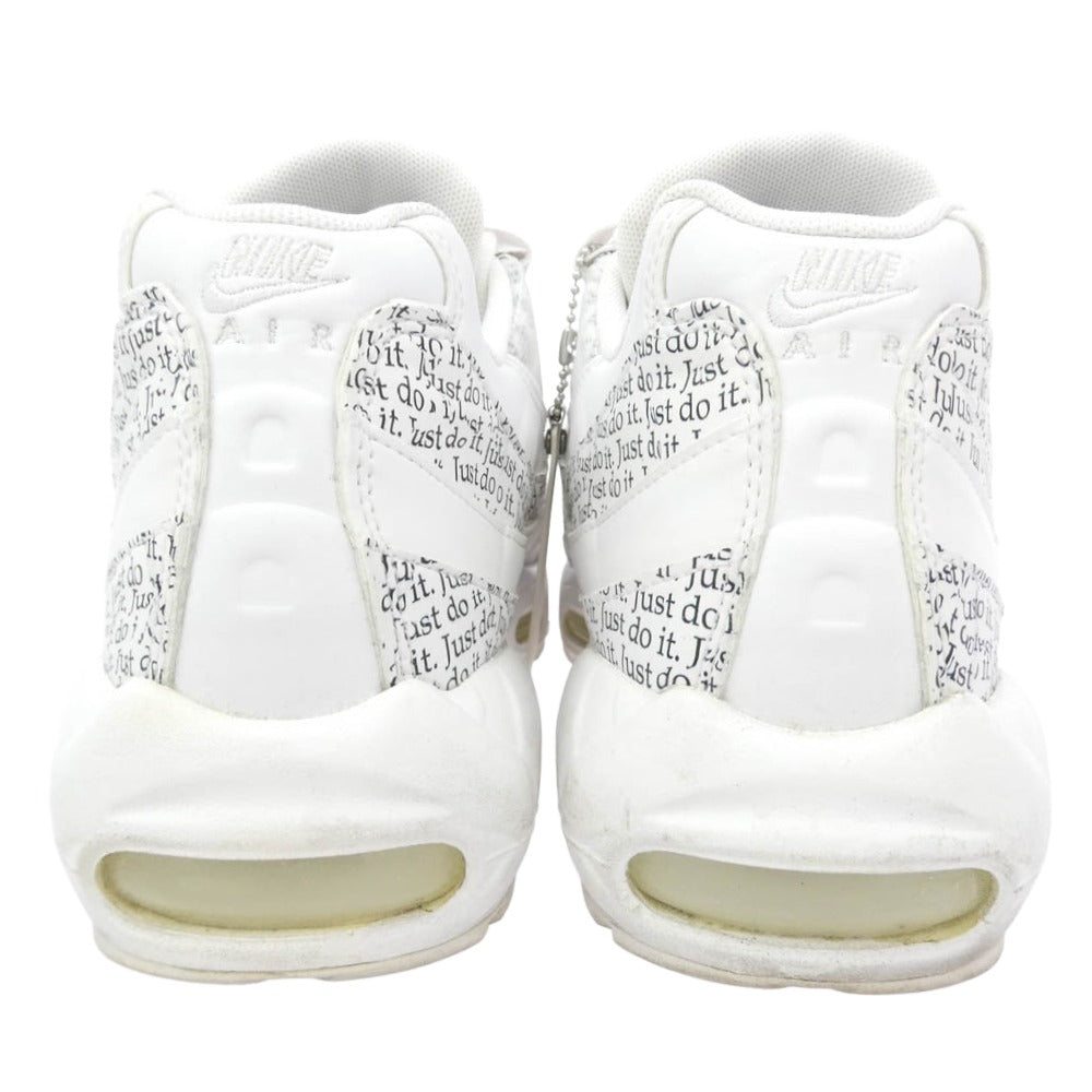 NIKE ナイキ AV6246-100 Just Do It Collection Air Max 95 White ジャスト ドゥー イット コレクション エアマックス95 ローカットスニーカー ホワイト系 27cm【中古】