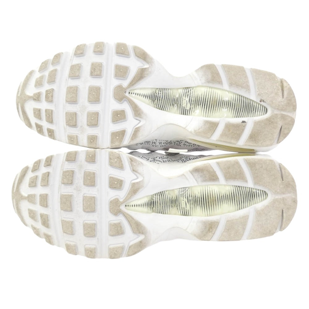 NIKE ナイキ AV6246-100 Just Do It Collection Air Max 95 White ジャスト ドゥー イット コレクション エアマックス95 ローカットスニーカー ホワイト系 27cm【中古】